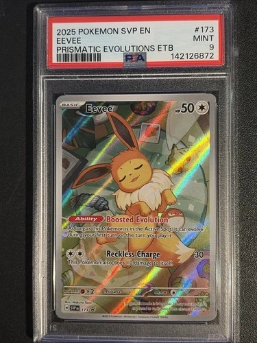PSA 9 MINT 2025 Pokemon ENG Eevee H SVP EN 173 Promo