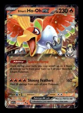 Ethan's Ho-Oh ex 026/217 ME: Ascended Heroes Holofoil Doppio Raro Pokemon TCG