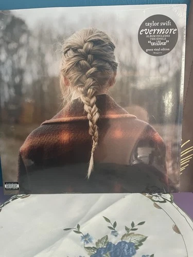 Taylor Swift - evermore (Transparent Green 2 LP) (EXPLICIT LYRICS) (Vinyl)