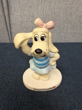1987 Pound Puppies Ceramic Violet Vanderfeller With Tag Rare Tonka