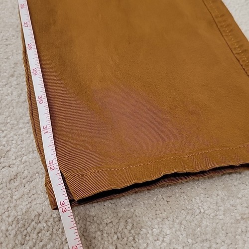 DOCKERS Straight ULTIMATE CHINO MEN'S PANTS • 32x34 • DARK GINGER Rust Brown - Picture 12 of 17