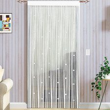 Bead String Curtains Door Fly Screen Curtains Beaded Curtain for Doorways Window