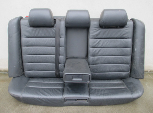 Rücksitzbank LEDER Audi A6 S6 4B S-Line Sitz Ausstattung dunkelgrau Avant