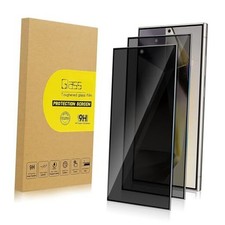 2 Pack Privacy Screen Protector for Anti-Spy Tempered Samsung Galaxy S24 Ultra