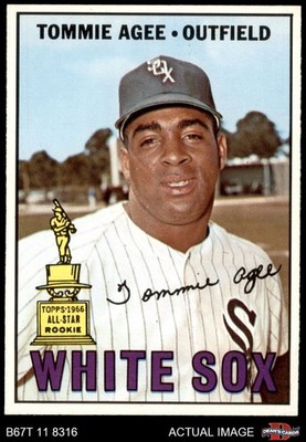 1967 Topps #455 Tommie Agee White Sox ASR 7.5 - NM+