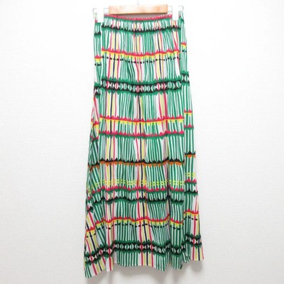 PLEATS PLEASE Issey Miyake Wrap Pleated Skirt Multicolor PP22