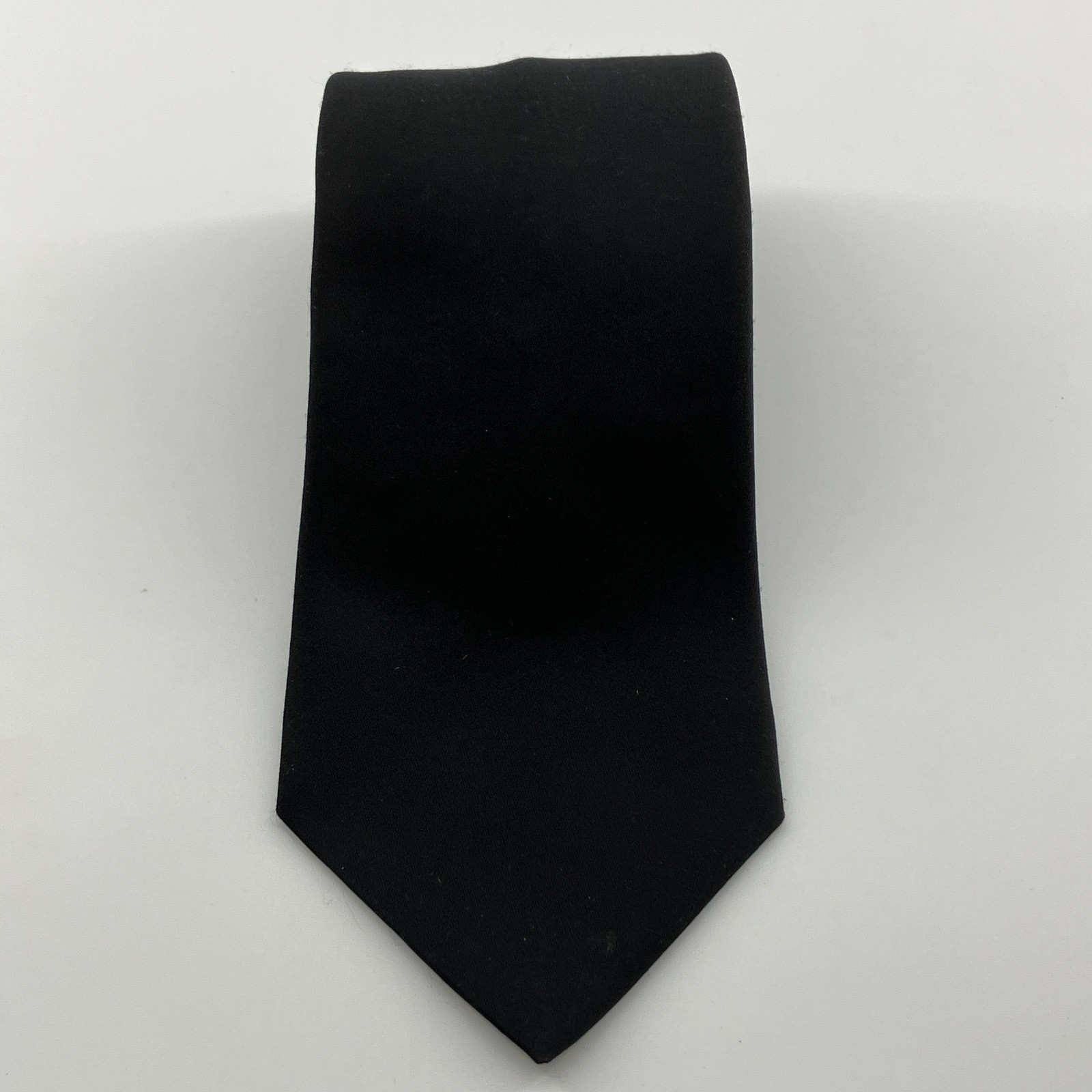 David Taylor Black Solid Textured Polyester Mens … - image 6