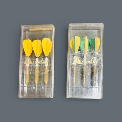 Vintage Accudart (2) Sets Model 607-24 24 Gms Made In USA