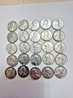 1943 P D S Lincoln Steel Wheat Penny Cent Roll of 25 Coins Lot# 8 50 100 250 500