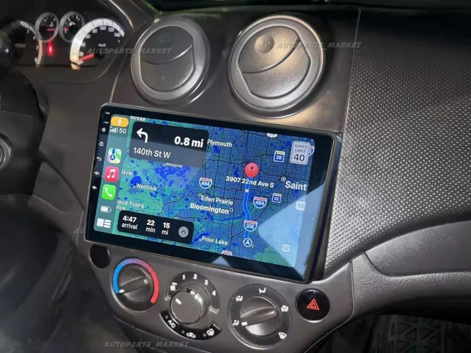 10.1'' Car Radio Stereo For Chevrolet Aveo 2009-2011 Android13 CarPlay GPS 4+64G Foto 4 de 4