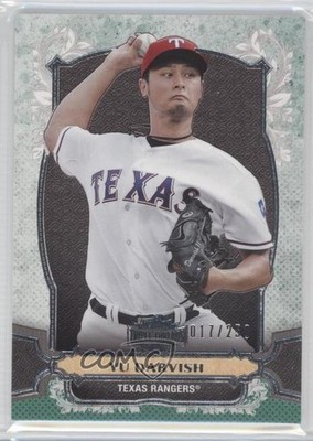 2014 Topps Triple Threads Emerald 17/250 Yu Darvish #79 4c5