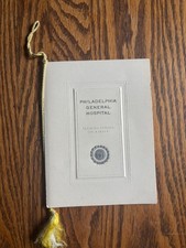 1920 Philadelphia General Hospital Nurses Graduation Program