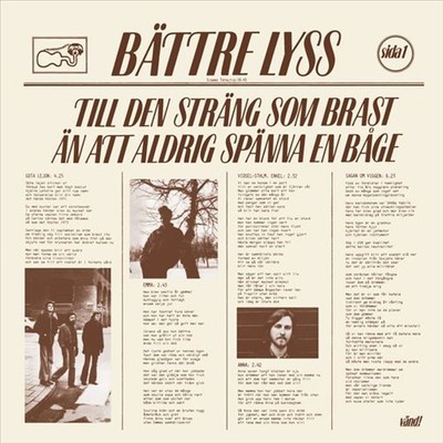 BATTRE LYSS - TILL DEN STRANG SOM BRAST AN ATT ALDRIG SPANNA EN NEW CD