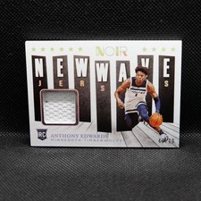 2020-21 Anthony Edwards Noir New Wave Jerseys Rookie /99 NW-AED