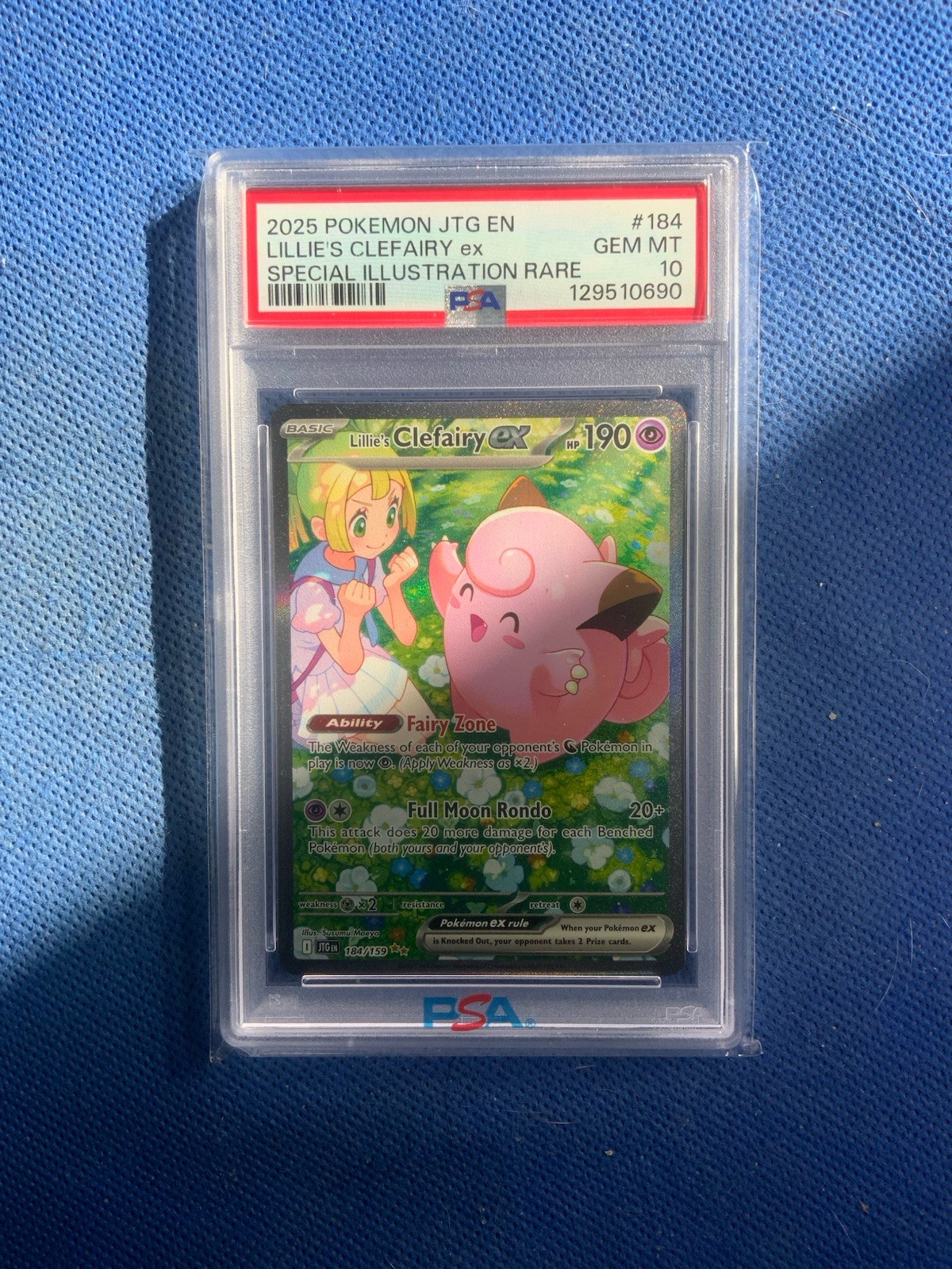 Lillie's Clefairy ex 2025 Scarlet & Violet: Journey Together #184