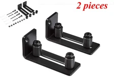 2Pcs Sliding Barn Door Bottom Adjustable Floor Guide Roller Smoothly and Quietly
