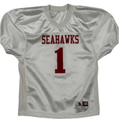 Youth M Seahawks Football Jersey #1 Narine Augusta Sportswear White Red