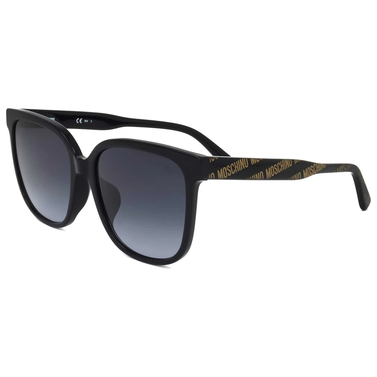 MOSCHINO MOS153/S BLACK PEARL LOGO SUNGLASSES- brand new - no case Moschino MOS153/S 35J IR 52 Sunglasses | Shade Station main image 2