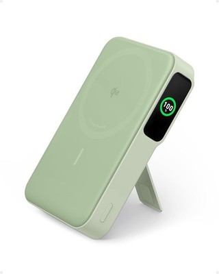 Anker MagGo Power Bank, Qi2 Certified 15W Ultra-Fast MagSafe-Compatible Portable