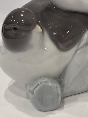 LLADRO 1970s Retired Lovebirds On A Branch Figurine 4667 Vintage