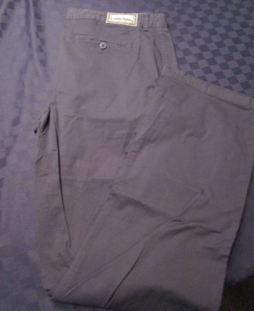 NWT VILEBREQUIN MENS 4 POCKET CHINO STYLE PANTS NAVY BLUE 2X XXL 38X34