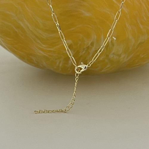Azabache And Evil Eye Charms Necklace, Paperclip Chain Necklace, Woman Gift - 第 6/6 張圖片