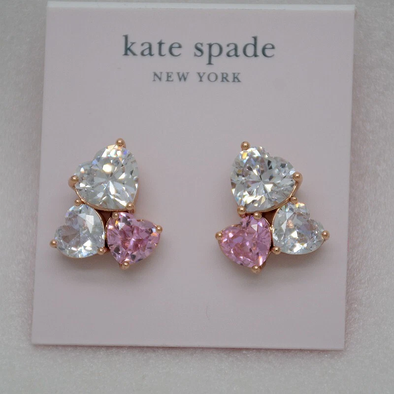 Kate spade pink earrings deals