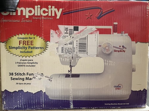 simplicity sa1500 creative spirit sewing machine new - Picture 2 of 4