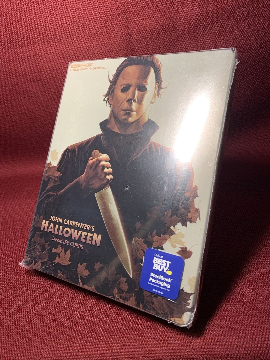 HALLOWEEN (1978) 4K + Blu-Ray + Digital STEELBOOK Best Buy
