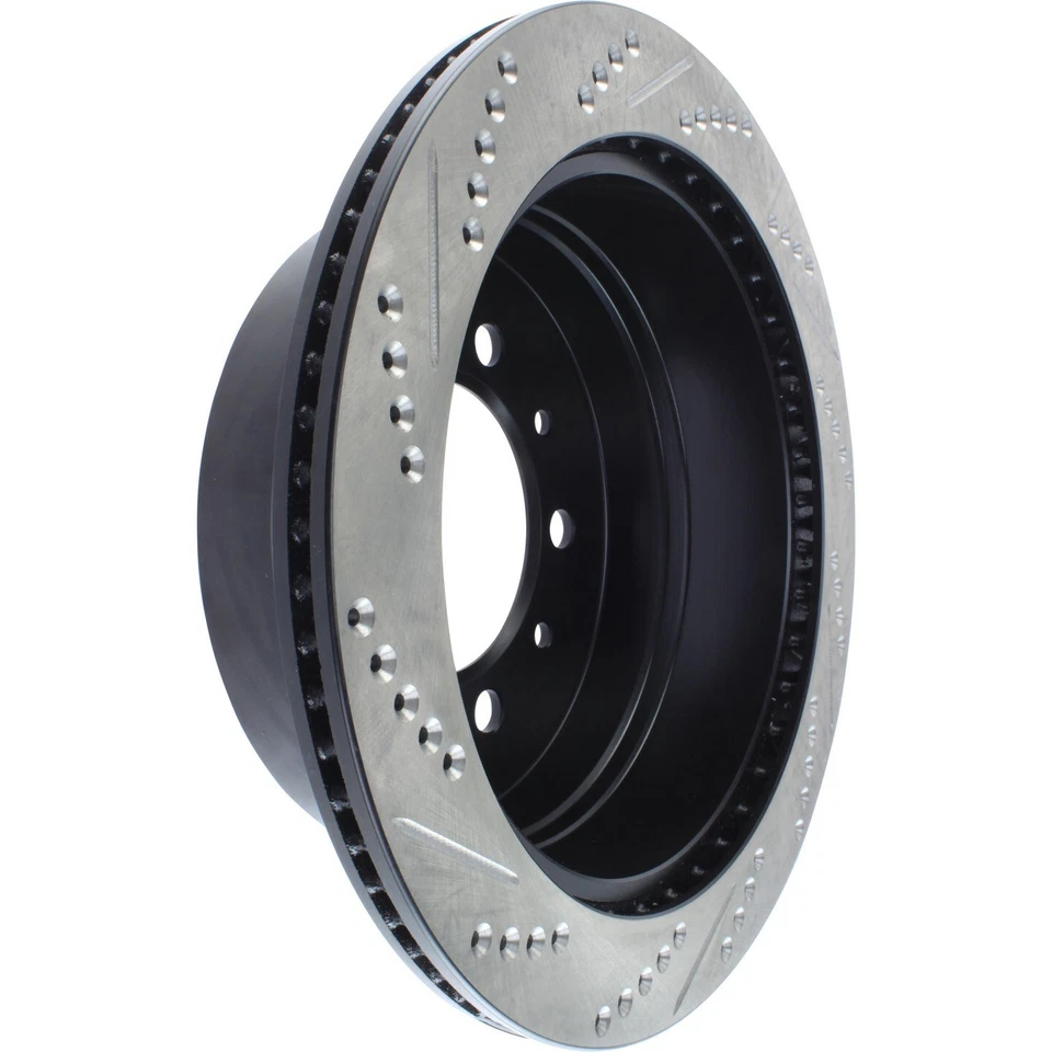 Rotor de freno de disco trasero del lado del conductor Stoptech para LX470, Land Cruiser (127.44087L) Foto 4 de 4