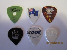 Assorted Lot of 6 Guitar Picks - E. Ball, Pickboy, Graph Tech,  Others  1578