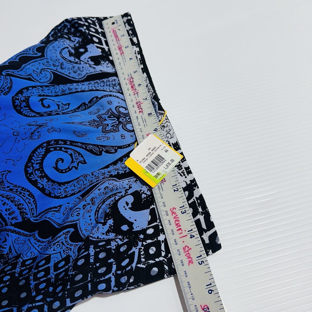ETRO Maxi Skirt Multi Color Art Paisley Silk IT 44/US 6 NWT