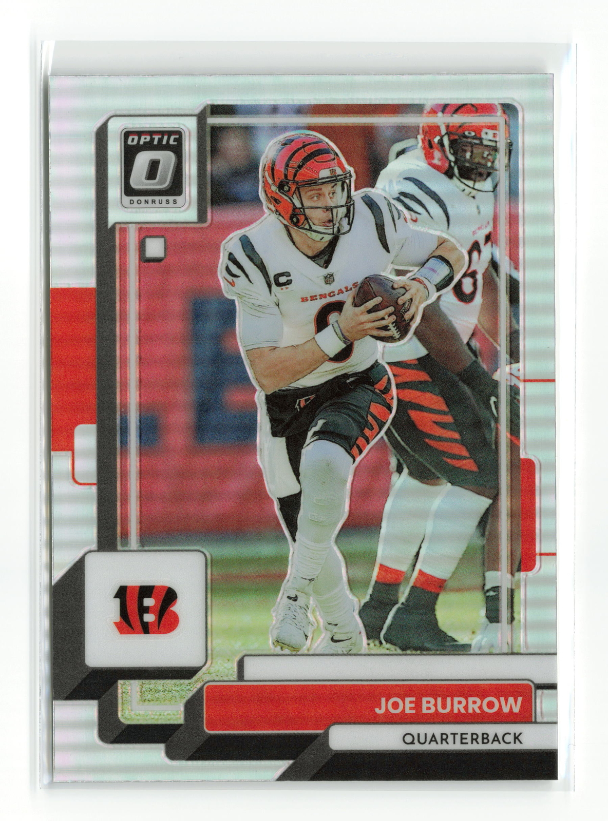JOE BURROW #39 2022 PANINI DONRUSS OPTIC BENGALS SILVER
