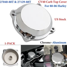 US Chrome CV40 Carb Top Cover For 88-06 Harley Sportster Touring Softail Dyna 