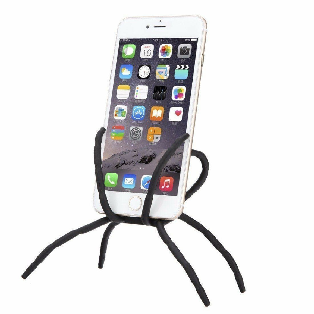 FLEXIBLE BREFFOLIKE SPIDERPODIUM CAR SPIDER PHONE HOLDER SATNAV GADGET