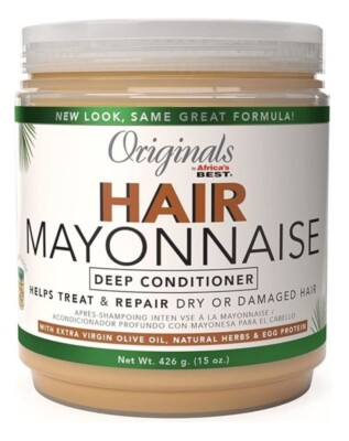 Originals By Africa's Best Hair Mayonnaise Conditioner 15 oz Jar