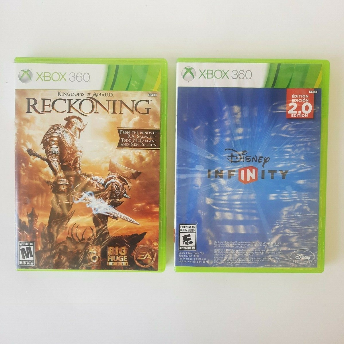 Xbox One 360 Disney Infinity Reckoning Kingdoms Game set of