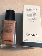 Chanel LES BEIGES HEALTHY GLOW FOUNDATION Hydration And Longwear BR132 30ml NIB