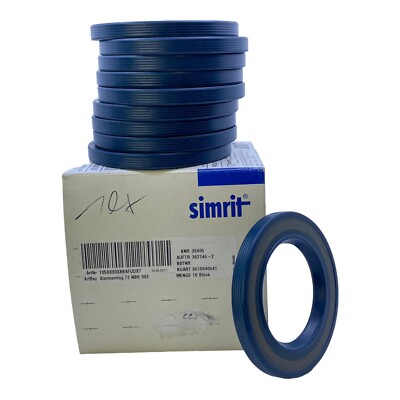 Simrit 72NBR902 Shaft Seal 50Mm X 80Mm X 8Mm Pack: 10Pcs