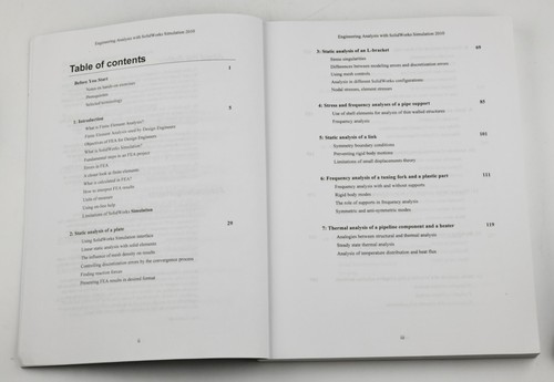 Engineering Analysis with SolidWorks Simulation 2010 by Paul Kurowski Excellent! - Picture 9 of 18