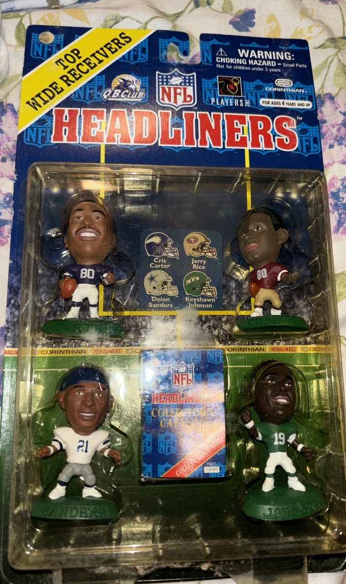 美品】NFL Deion Sanders & Jerry Rice フィギュア Jerry Rice Deion