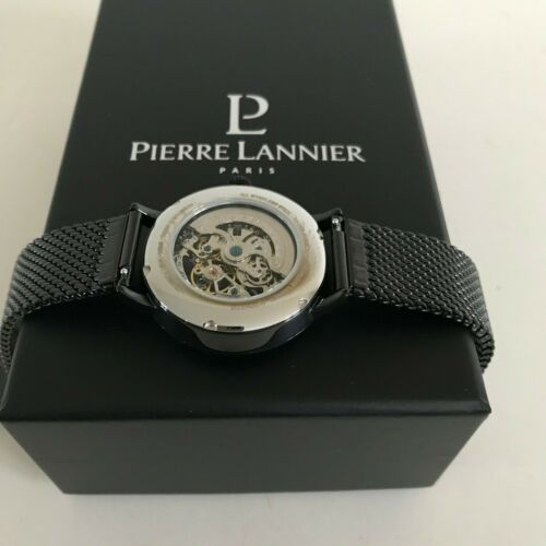 ⌚ Montre Pierre Lannier Homme Neuve Réf 326B438 Automatique Maille Milanaise - Foto 8 di 9