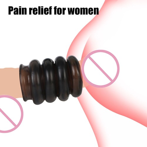 Anillo estirador escroto bola pene estiramiento potenciador retraso eyaculación masculino - Imagen 6 de 15