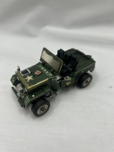 Vintage G1 Original Transformers Hound Jeep Takara Hasbro 1982