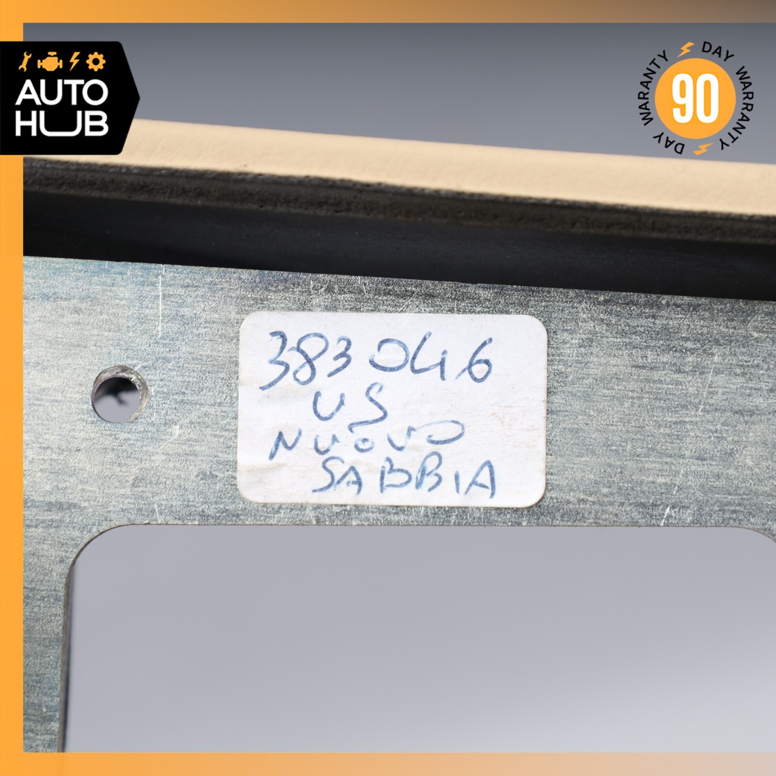 08-19 Maserati GranTurismo M145 Headlight Control Switch Trim Cover Beige OEM
