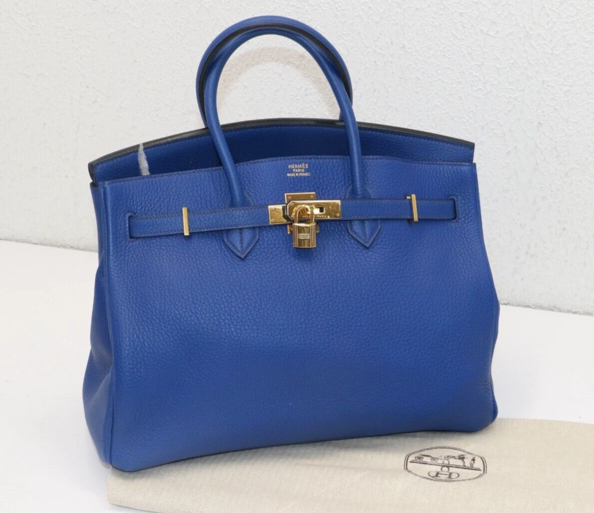 Hermes birkin deep blue hotsell