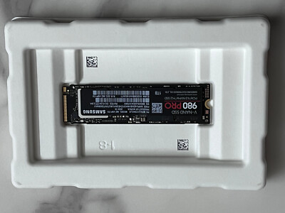 Samsung 980 PRO MZ-V8P1T0 1TB PCIe4.0 NVMe M.2 2280 Solid State