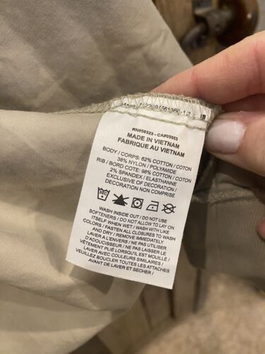 Nike Herren Woven Ungefütterte Bomberjacke Farbe Creme/Beige CU4311-230 Größe XXL - Bild 5 von 11