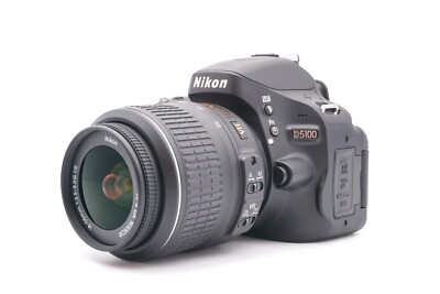 Nikon D5100 Spiegelreflexkamera DSLR AF-S DX 18-55mm G VR Objektiv - Refurbished