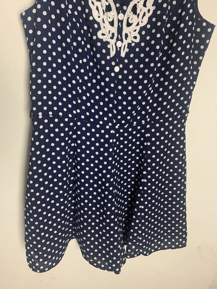 REVIEW Dressy Playsuit Sz 10 - BUY Any 5 Items = Free Post - image 4 of 4